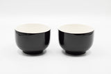 Sassy Tea Cups - Black and White